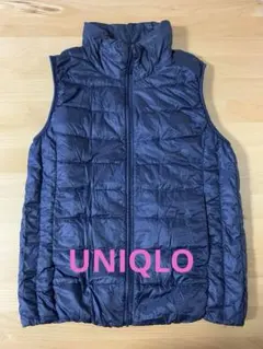 UNIQLO ウルトラライトダン　ベスト　Mサイズ　ネイビー