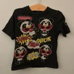 ♡ヒスミニ♡ 100 半袖　Tシャツ　カンフーパンダ