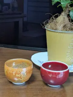 木曽漆器 小坂漆器店 蕾（tsubomi） クリスタルボウルS 桃＆草 ガラス