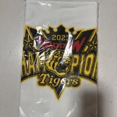 【美品】阪神タイガース 2023 日本一記念 タイガースタオル