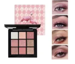 アイシャドウ シャドウ パレット メイク 9色 ピンク ゴールド ブラウン