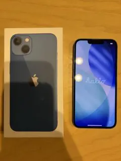iPhone14 512GB ブルー SIMフリー バッテリー84% 箱付き - メルカリ