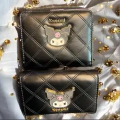 クロミちゃん♡キルティング二つ折り財布＆カードケースセット☆新品のサムネイル