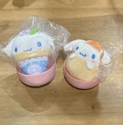 サンリオ クレープおくるみマスコット&フルーツ大福マスコット シナモンロール