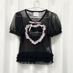 AVENCHUMU I'm Angel frill zip foodie 黒 - メルカリ