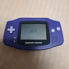 ジャンク ゲームボーイアドバンス本体 バイオレット