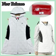 ✨美品✨ニューバランスゴルフ ゴルフ5限定 チュニック丈 中綿ダウンベスト 2