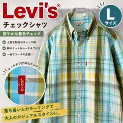 Levi's Red Tab 長袖 チェックシャツ L 赤タブ BD 長袖のサムネイル