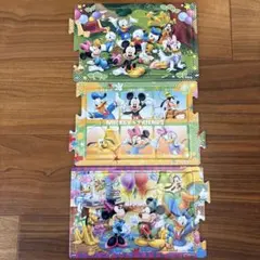 ディズニー ミッキー&フレンズ ジグソーパズル 3枚セットのサムネイル