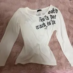 グランジ系カットソー