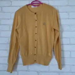 ジェーンマープル 長袖カーディガン エンジェルマークワンポイント刺繍入り