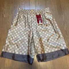 【新品未使用】GUCCI グッチ GG ホースビット シルク ハーフパンツ 44のサムネイル