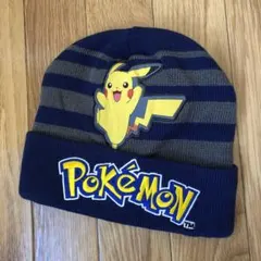 ポケモン ピカチュウ ニット帽 ワンサイズ