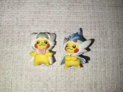 ポケモン　メガサーナイトのポンチョを着たピカチュウ ぬいぐるみ　最安値 ポケモン メガサーナイト ポンチョ ピカチュウ マスコット - メルカリ