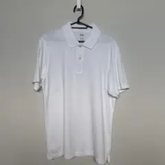 UNIQLO Lサイズ　白　ポロシャツ