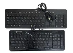 【2台セット】HP mouse USB有線キーボード まとめ