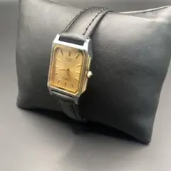 ヴィンテージ SEIKO 7731 砂子文字盤 タンク腕時計 1989年 ヴィンテージ SEIKO 7731 絹目文字盤 タンク 超硬ケース 1987年製