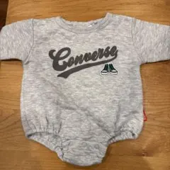 CONVERSE ベビー ロンパース グレー 70cm