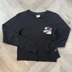 Tommy Jeans ブラック 長袖Tシャツ