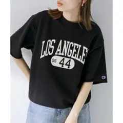 Champion別注ロゴスウェットTシャツ