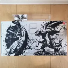 ポケモンカードゲーム 墨絵列伝　プレイマット エルレイド　ガブリアス