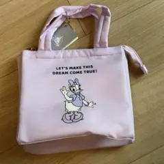 【新品タグ付き】デイジー 保冷バッグ チャーム付き ロゴ Cool Toteのサムネイル