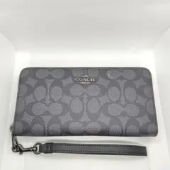 コーチ COACH 長財布 CW778 ストラップ付 シグネチャー アウトレットのサムネイル
