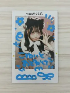 田中沙友利　サイン　チェキ　青空コン　19期コン AKB48 19期生昇格コン ぺりちゃんくじ 田中沙友利 直筆サイン チェキ