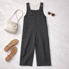 【PIKO企画】リネンライクサロペット COLONY 2139 オールインワン