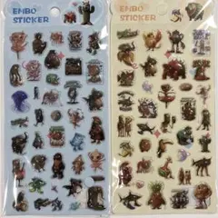 C95 イタリアンブレインロット　3D ぷくぷくシール　2枚セット