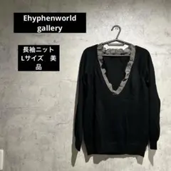 イーハイフンワールドギャラリー　ニット　Lサイズ　美品のサムネイル