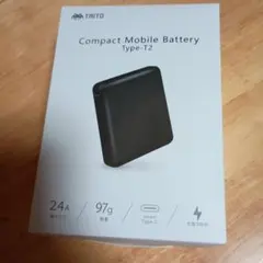 【新品未開封】コンパクトモバイルバッテリーType-T タイトー限定のサムネイル