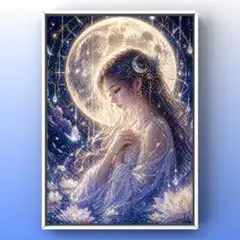 【失恋回復】月と涙の浄化アート 引き寄せ開運