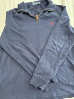 Polo Ralph Lauren ネイビー ジップアップ トレーナー L
