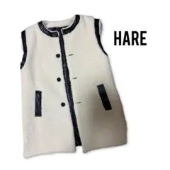 HARE フリースジャケット・ボアジャケット　リバーシブル