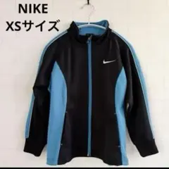 Nike キッズジャージ XS ブラック/ブルー　トレーニング　子供　サッカー