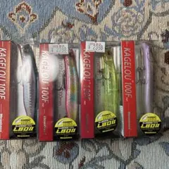 Megabass カゲロウ4個セット フィーモオリカラ - メルカリ