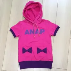 ANAP 半袖パーカー 100cm