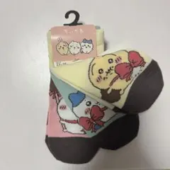 しまむら　ちいかわ　ソックス　３足組　チョコ
