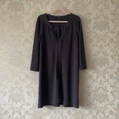 【CLASSA】チュニック　カットソー チャコールグレー M
