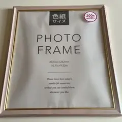フォトフレーム 272mm x 242mm 色紙サイズ　インテリア　推し活
