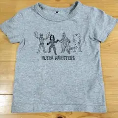 ULTRA MONSTERS Tシャツ キッズサイズ グレー