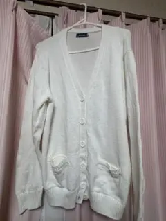 制服 白 ホワイト カーディガン