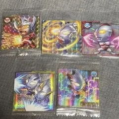 ウルトラマン ウエハースシール 5枚セット まとめ売り