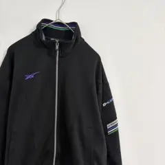 ビンテージ ASICS アシックス トラックジャケット ジャージ 블랙