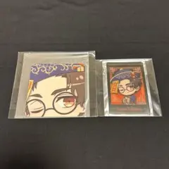 ブルーロック スマイルベースカフェ キョンシー チェキ風カード コースター 雪宮