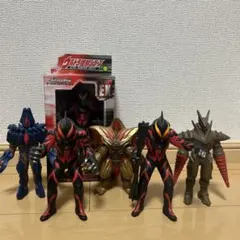 ウルトラマンゼロ超決戦ベリアル銀河帝国ソフビ セット