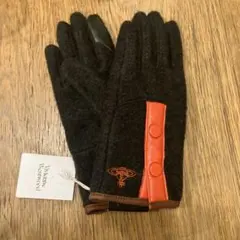 毛*糸様 Vivienne Westwood 茶色　手袋　レディース　タッチパネ