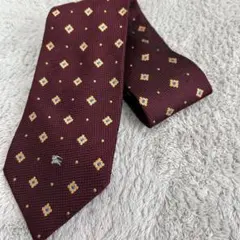 Burberry's バーガンディ ネクタイ
