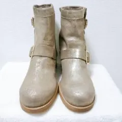 クリスマス迄の限定価格！【新品】ジミー・チュウ バックル付きエンジニアブーツ